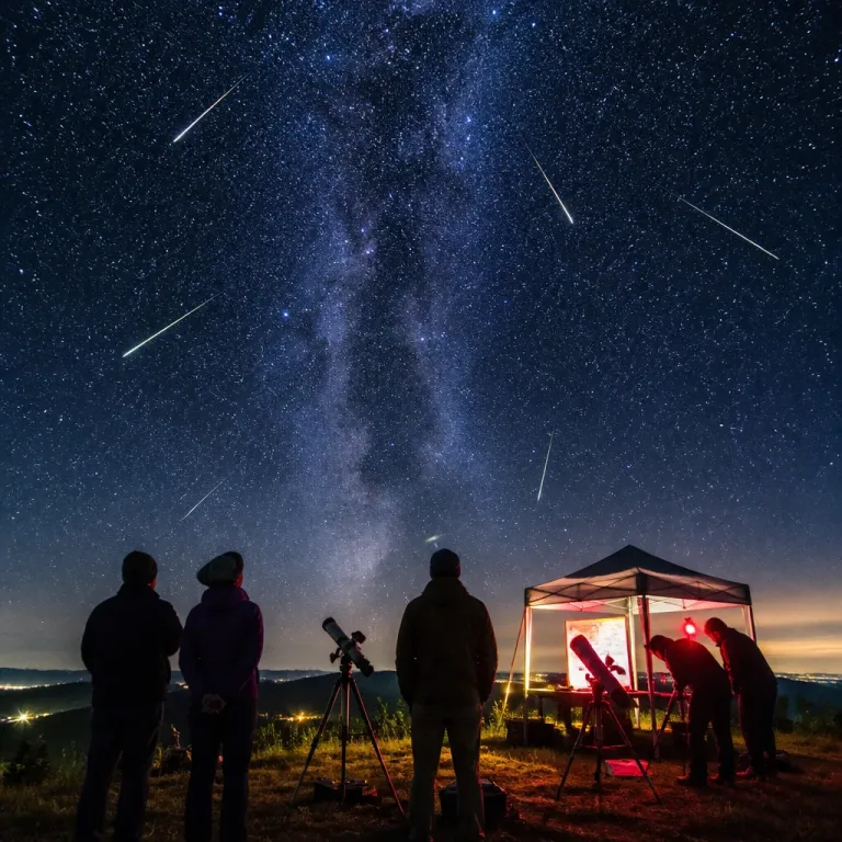 Rhön lädt im August zu 150 Sternenpark-Events: Perseiden und Sonnenfinsternis im Fokus