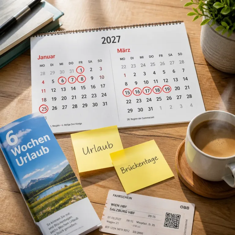 So nutzen Sie 2027 mit wenigen Urlaubstagen deutlich mehr freie Zeit