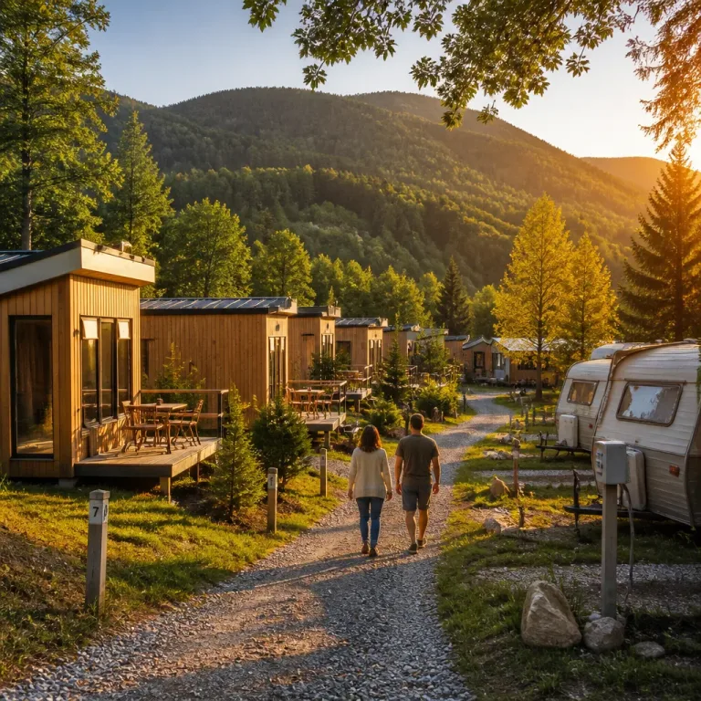 Camping im Wandel: Tiny‑House‑Dörfer ersetzen zunehmend klassische Parzellen