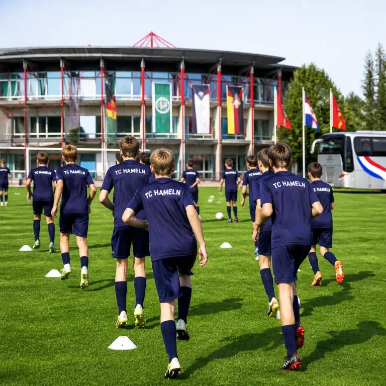 Jugendteam des TC Hameln erlebt geförderte DFB‑Freizeit in Wedau mit zahlreichen Highlights