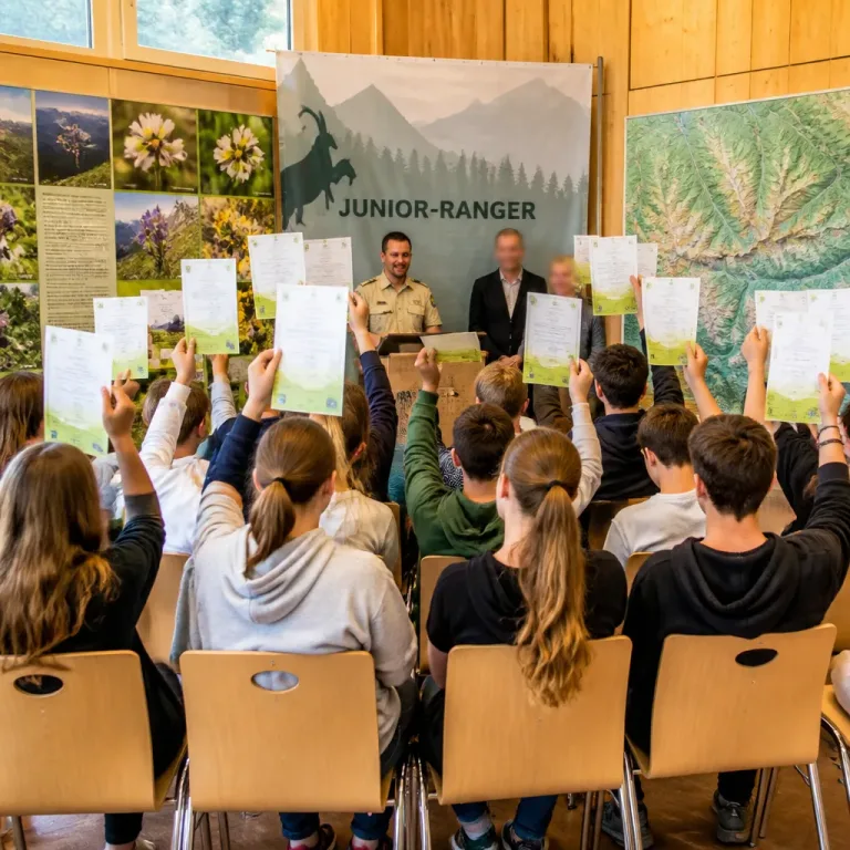15 junge „Junior‑Ranger“ im Nationalpark Hohe Tauern ausgezeichnet
