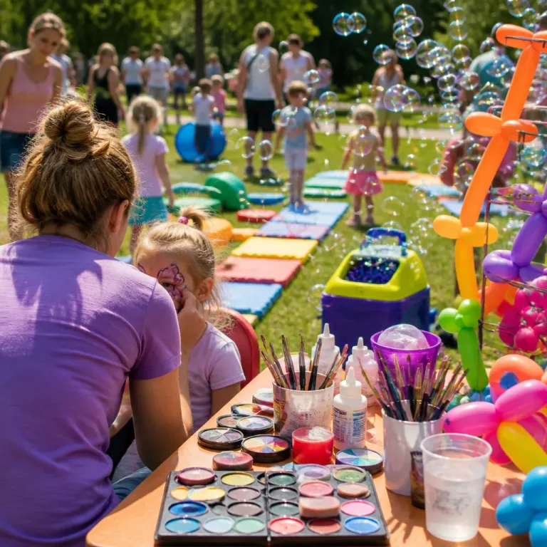 Kinderschminken, Ballontiere, Seifenblasen: Wie aus einem Hobby ein Beruf für Kinderunterhaltung wurde
