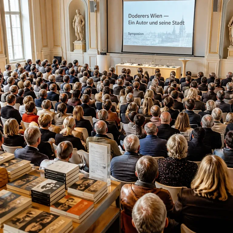Großes Interesse an Doderer-Symposium in Wien: Fast 200 Besucher bei Tagung zu „Doderers Wien“