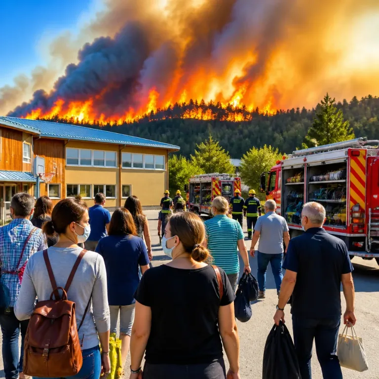 Waldbrand in der Eifel: Ortsteil Gey sofort evakuiert, 1.800 Menschen betroffen