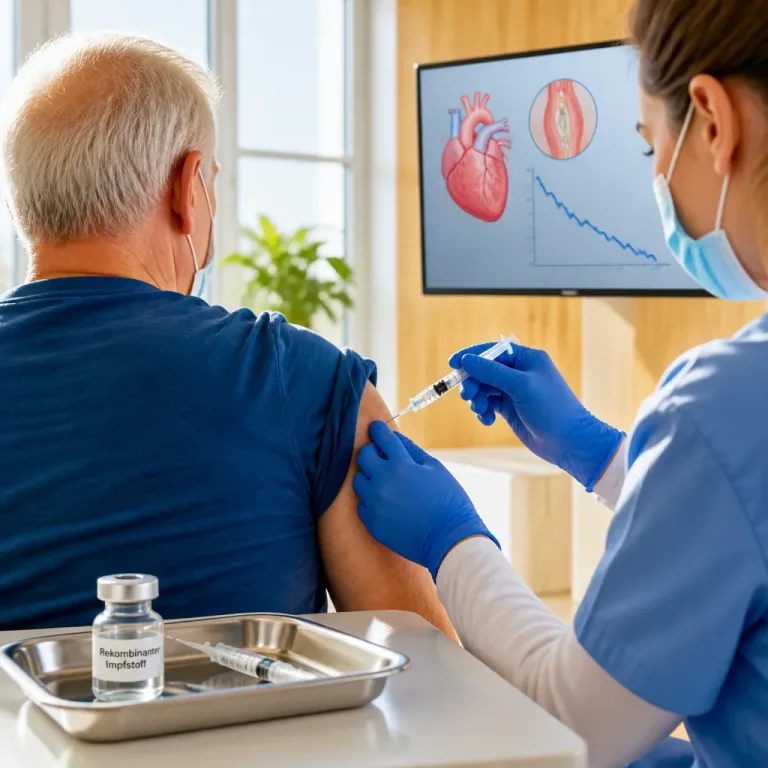 Gürtelroseimpfung Shingrix: Studie zeigt geringeres Risiko für Herz-Kreislauf-Erkrankungen