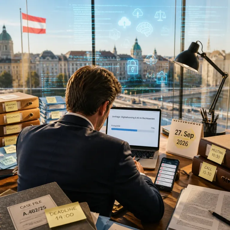 Anwaltschaft alarmiert: Mental Health wird zur Kanzleistrategie — Studie läuft bis 27. September