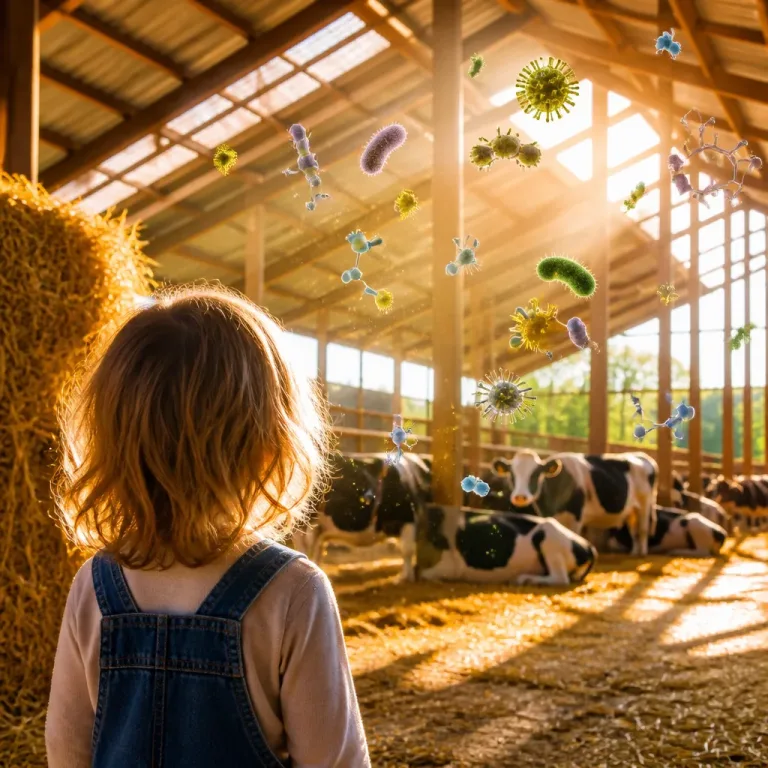 Forscher identifizieren Bakterien aus Kuhstallluft, die Kinder vor Allergien und Asthma schützen