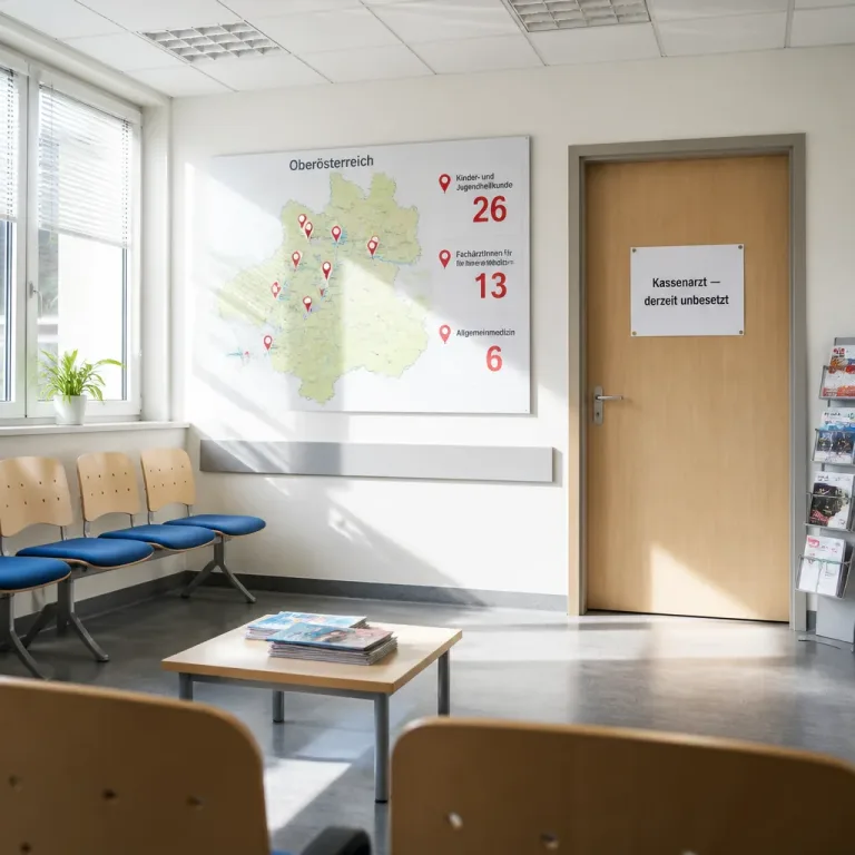 Ärztemangel in Oberösterreich: 46 Kassenstellen unbesetzt — Konsequenzen für Versorgung sichtbar