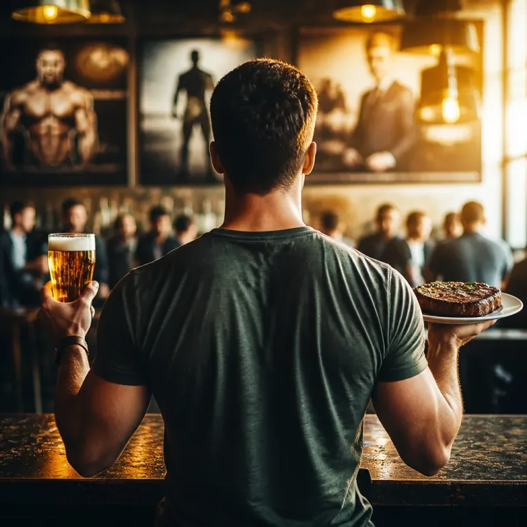 Studie: Gefährdete Männlichkeitswahrnehmung treibt Männer häufiger zu Fleisch und Alkohol