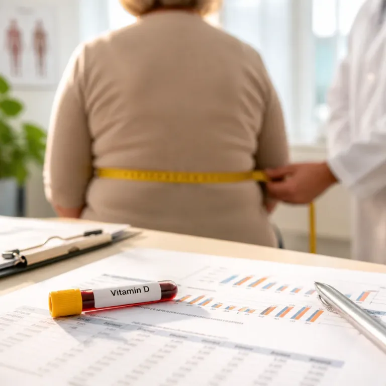 Vitamin‑D‑Mangel plus abdominale Adipositas verdoppelt Risiko für vorzeitigen Tod
