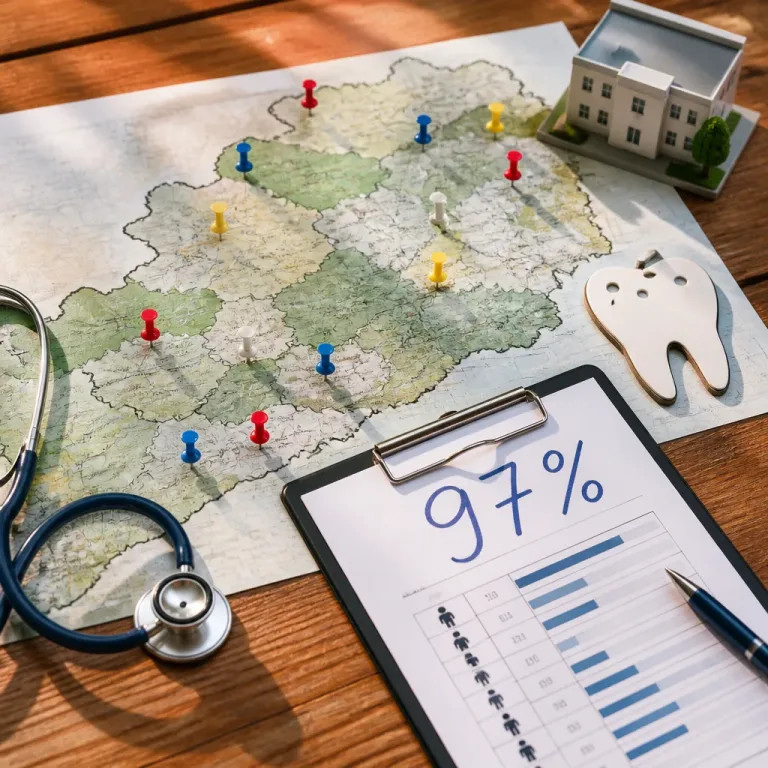 ÖGK‑Planstellen zu über 97 Prozent besetzt – regionale Lücken bei Fachärzten und Zahnmedizin