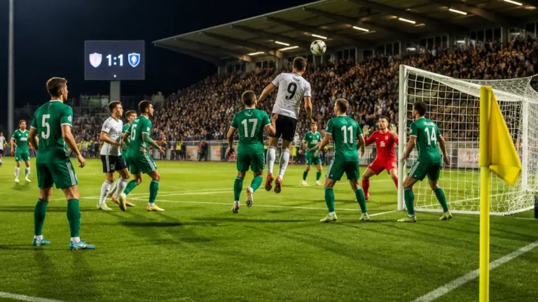 Gmunden sichert in letzter Minute ein 1:1 gegen Perg in der LSP Arena