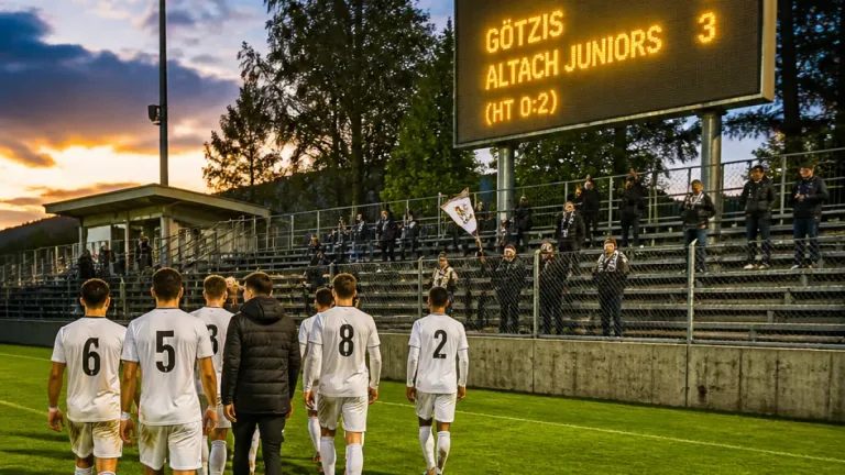 Götzis unterliegt Altach Juniors im Cup-Achtelfinale: 1:3 nach 0:2-Halbzeitstand