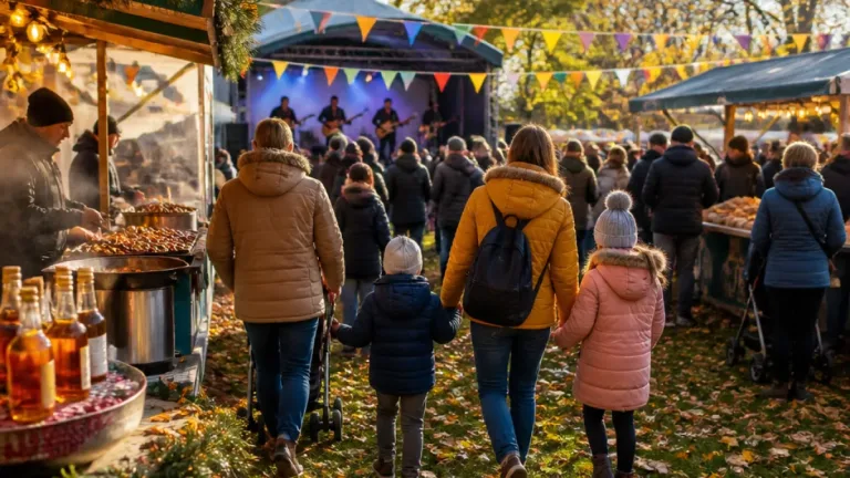 Herbstfest im Jubiläumspark zieht viele Menschen nach Mattersburg