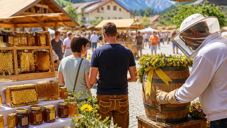 Hermagor: 23. Honigfest zieht Besucher an und feiert Rekordernte der Imker