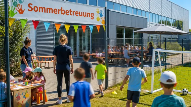 Holter in Wels bietet im August 55 Kindern firmeneigene Sommerbetreuung