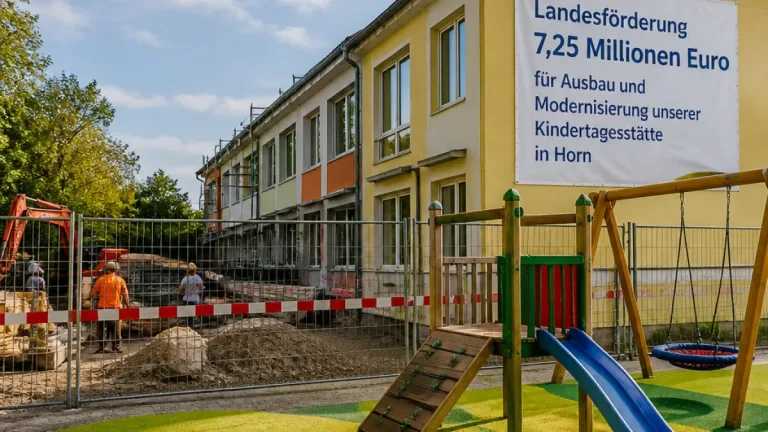 Horn: Land investiert 7,25 Millionen Euro in Ausbau der Kinderbetreuung im Bezirk