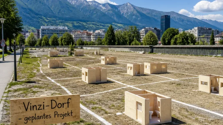 Innsbruck: Vinzi‑Dorf Amras versprochen – Politik muss Umsetzung erklären