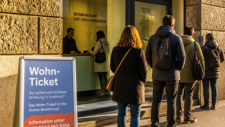 Innsbruck: Wohnungsreferat bietet Beratung „ohne Termin“ – Hinweise zum Wohn‑Ticket