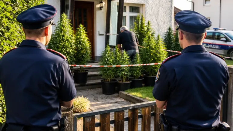 Jenbach: Polizei ertappt 57‑Jährigen bei Cannabisernte – mehrere Pflanzen sichergestellt