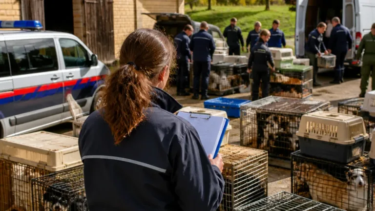 Jennersdorf: Rund 160 Tiere nach Amtskontrolle wegen "Gefahr im Verzug" sichergestellt