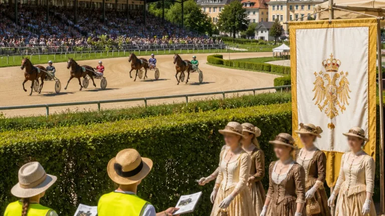Kaiserliches Pferdefest in Bad Ischl: Rennbahn zieht Publikum und Ehrenamtliche an