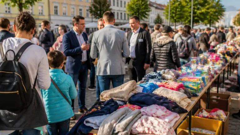 Kinderflohmarkt in Deutsch-Wagram: Hunderte Besucher, lebendige Begegnungen und gut erhaltene Schätze