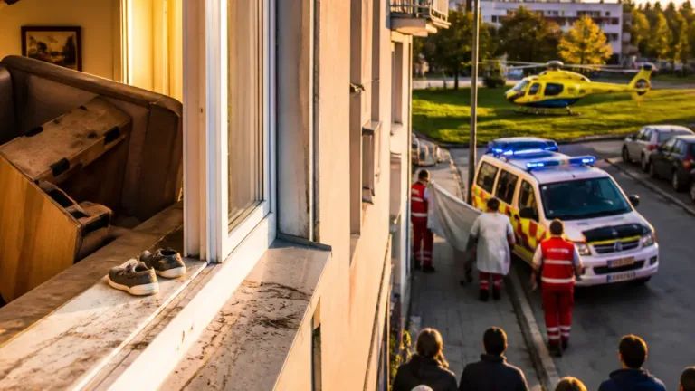 Kleinkind stürzt in Favoriten aus Fenster – Rettung bringt Bub per Hubschrauber ins Spital