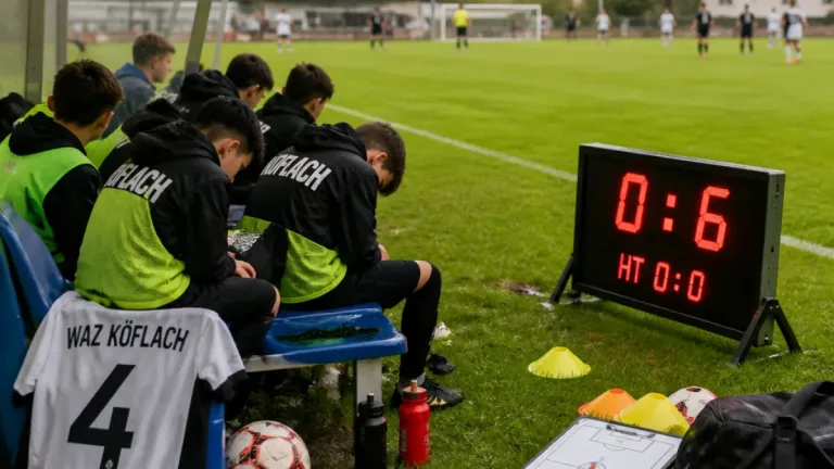 Köflach U13 unterliegt ASK Voitsberg 0:6 – Lehren für Nachwuchsarbeit vor Ort
