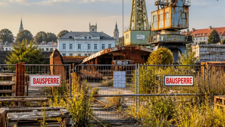 Korneuburg: Verein fordert Stadt zum Kauf der Werftgründe — Zukunft des Signa-Areals offen