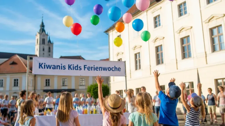 Krems: Kiwanis-Club beendet Premiere der Ferienwoche für 21 Kinder