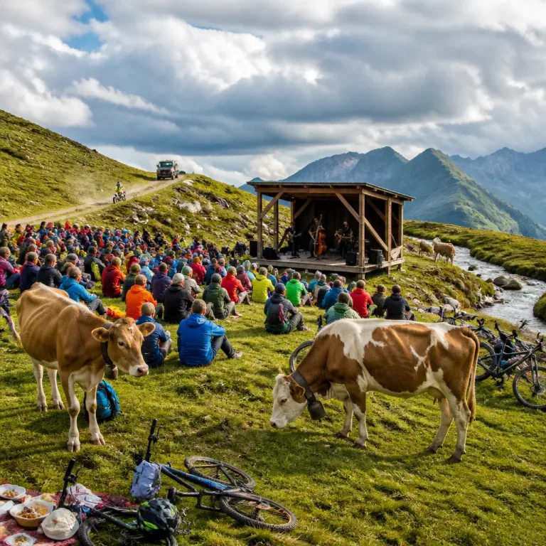 Hoch Kultur Festival: Musik auf 1.673 Metern zwischen Kuhglocken und Klimawandel