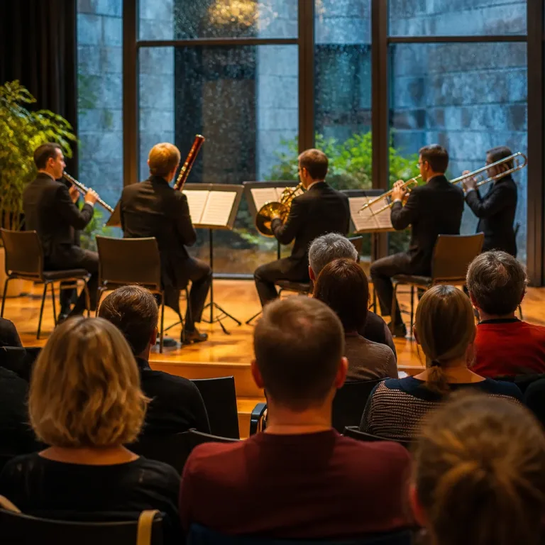 Bläserquintett ProFive verlegt Konzert ins Haus und feiert Premiere mit Reger-Bearbeitung