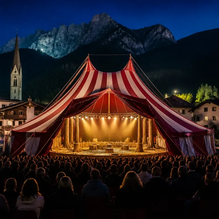 Ofczarek und Franui eröffnen Hoch Kultur Festival – Zirkuszelt wird zur Bühne in Innervillgraten