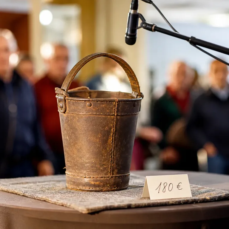 Alter Leder‑Feuerlöscheimer bei „Bares für Rares“ überrascht Händler und Publikum