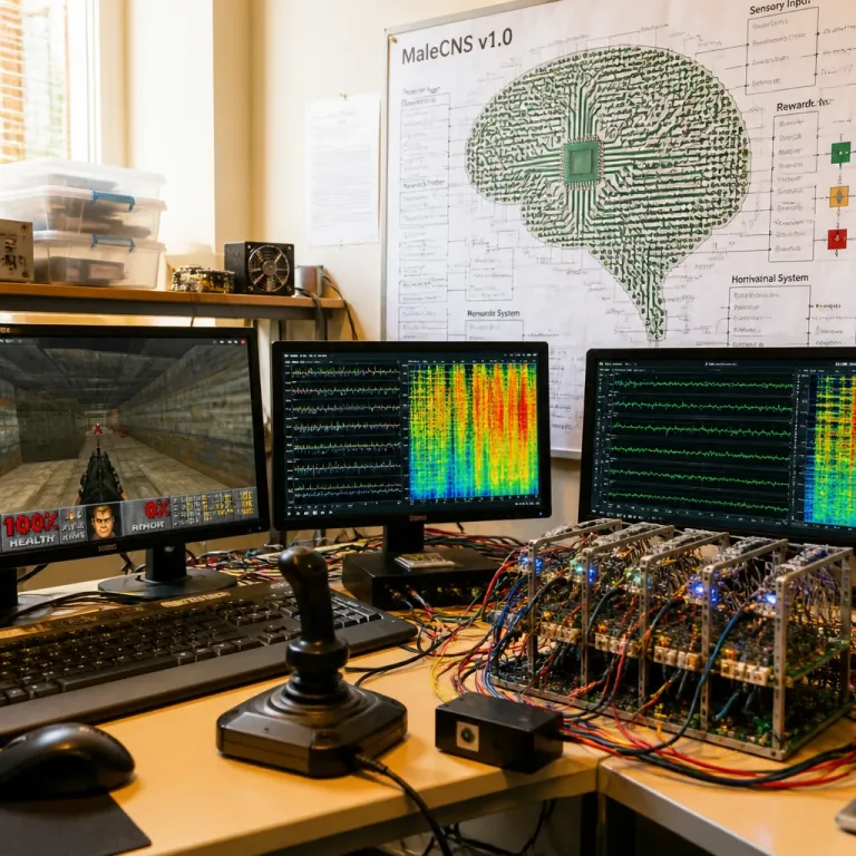 Simuliertes Fliegenhirn steuert Doom: Wissenschaft trifft Spiele‑Engine