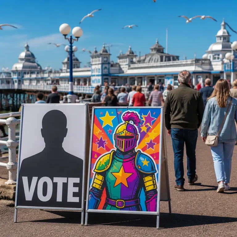 In Clacton fordert Satiriker Count Binface Nigel Farage bei Nachwahl heraus