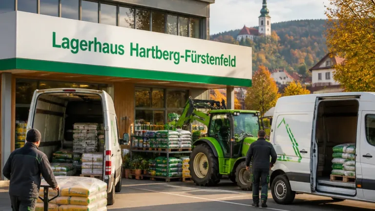 Lagerhaus Hartberg-Fürstenfeld entsteht: Fusion stärkt Standort Hartberg