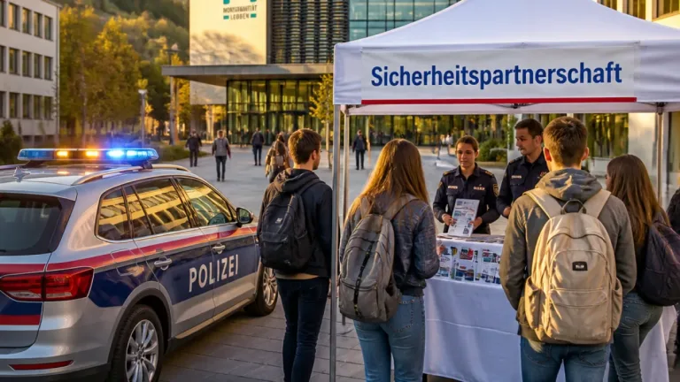 Leoben: Polizei und Montanuni starten Sicherheitspartnerschaft für internationale Studierende