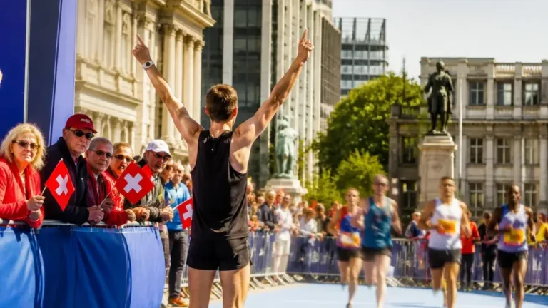 Marathon in Frankfurt: Petros von Liefer-Radfahrer gestört – Zweiter Platz nach turbulentem Finale