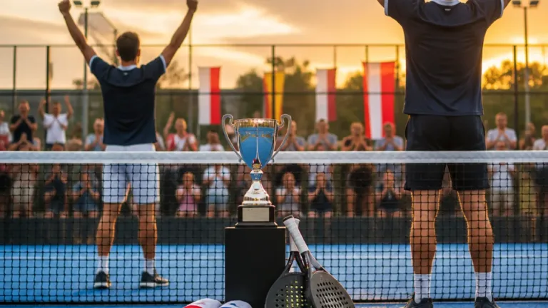 Mattersburg: Premierentitel bei ersten burgenländischen Padel-Landesmeisterschaften