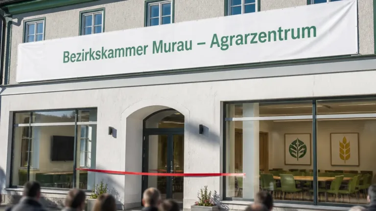 Murau: Generalsanierte Bezirkskammer als neues agrarisches Kompetenzzentrum eröffnet