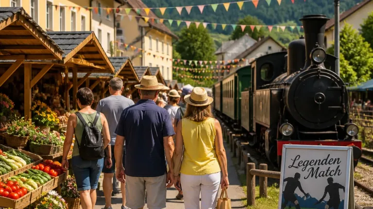 Murau: Marktfest, Fußballlegenden und Nostalgiezug — die wichtigsten Termine fürs Wochenende