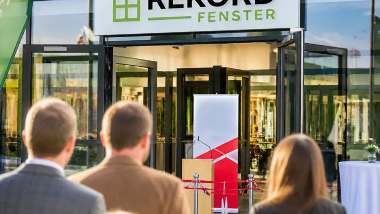 Neuer Schauraum von REKORD Fenster stärkt Standort Mattersburg