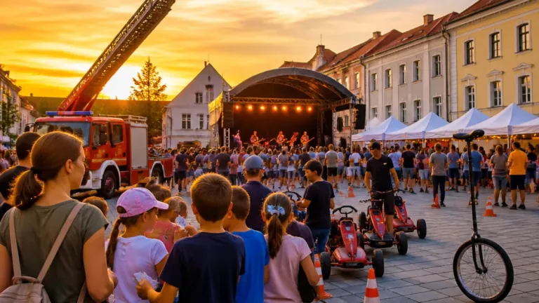 Neunkirchen feierte: Stadtfest bot Kinderprogramm, Hubsteiger und Abendkonzerte