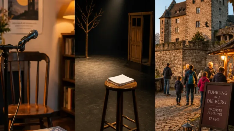 Oktober-Kultur in Mattersburg: Lesung, Bühnenstück und Familienprogramm auf Burg Forchtenstein