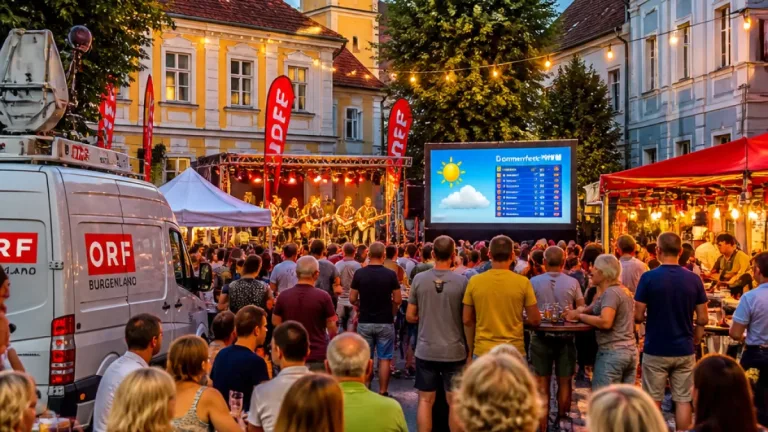 ORF-Sommerfest am 4. September in Jennersdorf: Musik, Moderatoren und neue „Sommerfest-WM“