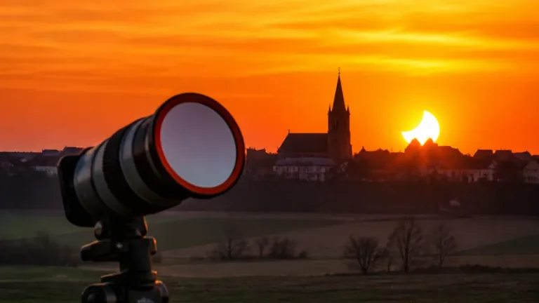 Partielle Sonnenfinsternis über Horn: Wann und wie man das Himmelsschauspiel sicher beobachtet