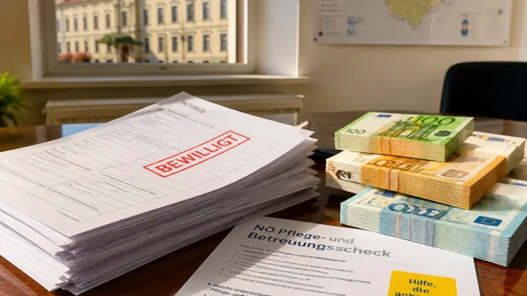 Pflege-Scheck in Horn: 578 Anträge bringen 578.000 Euro Unterstützung