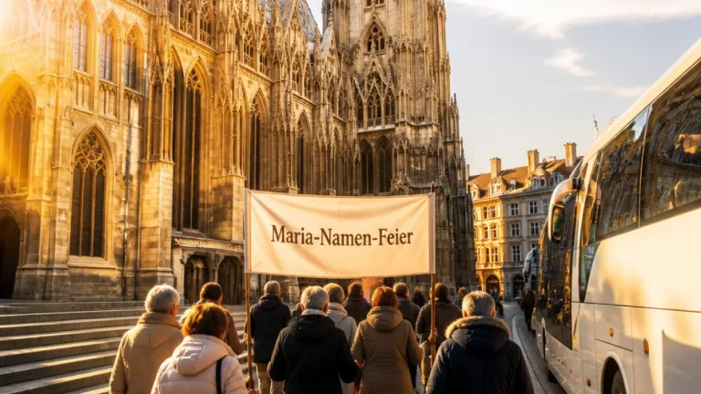 Pilgergruppe aus dem Bezirk Scheibbs besucht Stephansdom in Wien